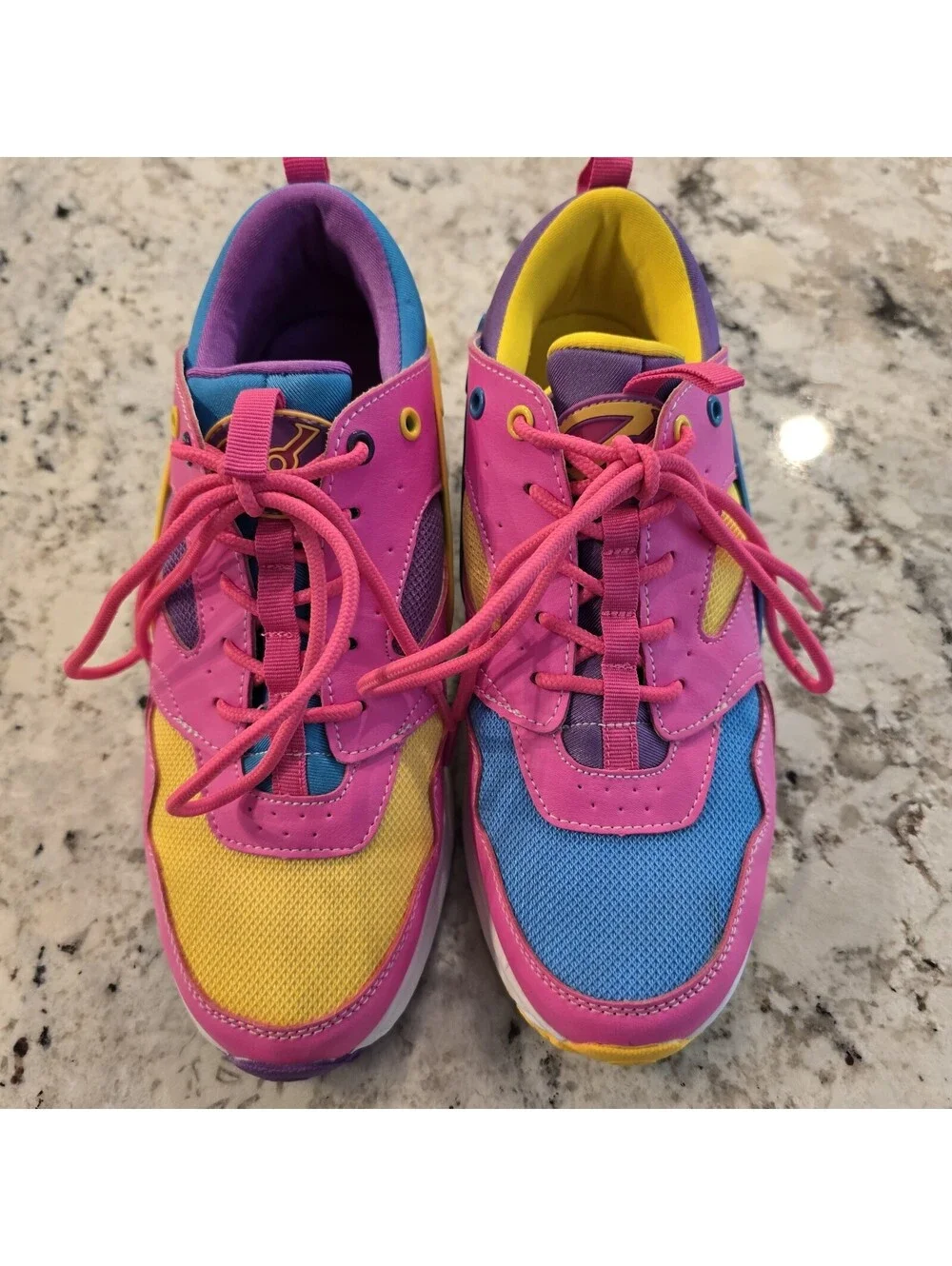 Heelys Force Shoes Womens Size 7 Colorblock Pink Multicolor Casual Skate Sneaker